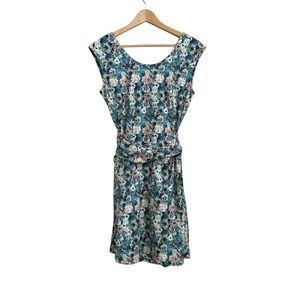 Patagonia "Worn Wear" Seabrook Twist Dress in Furnai Floral Size Small